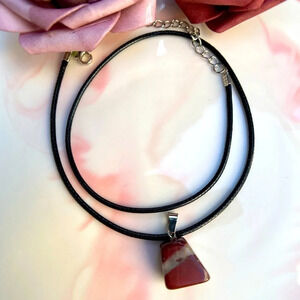 Natural Stone Pendant Necklace